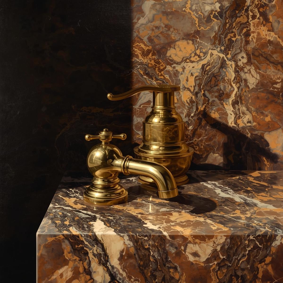 The Timeless Appeal of Brass and Marble Finishes