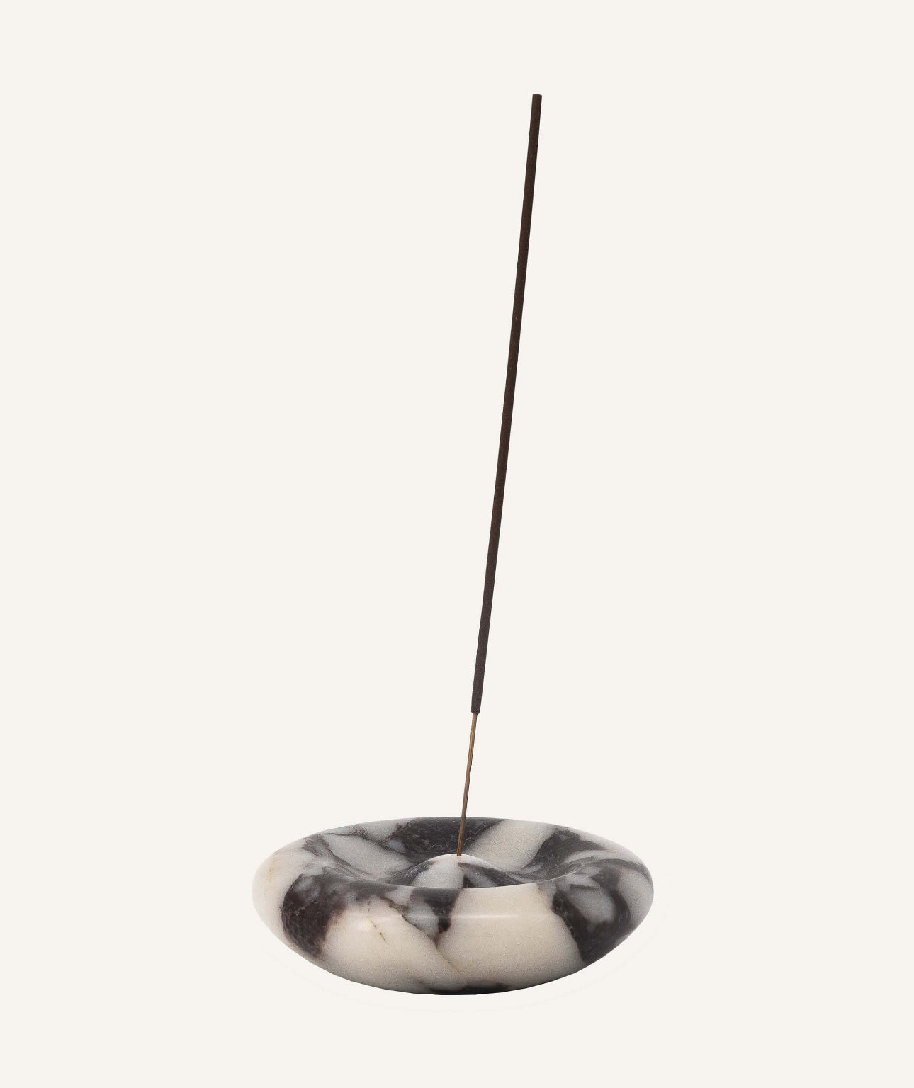 Marble Incense Holder - Round Donut Shape