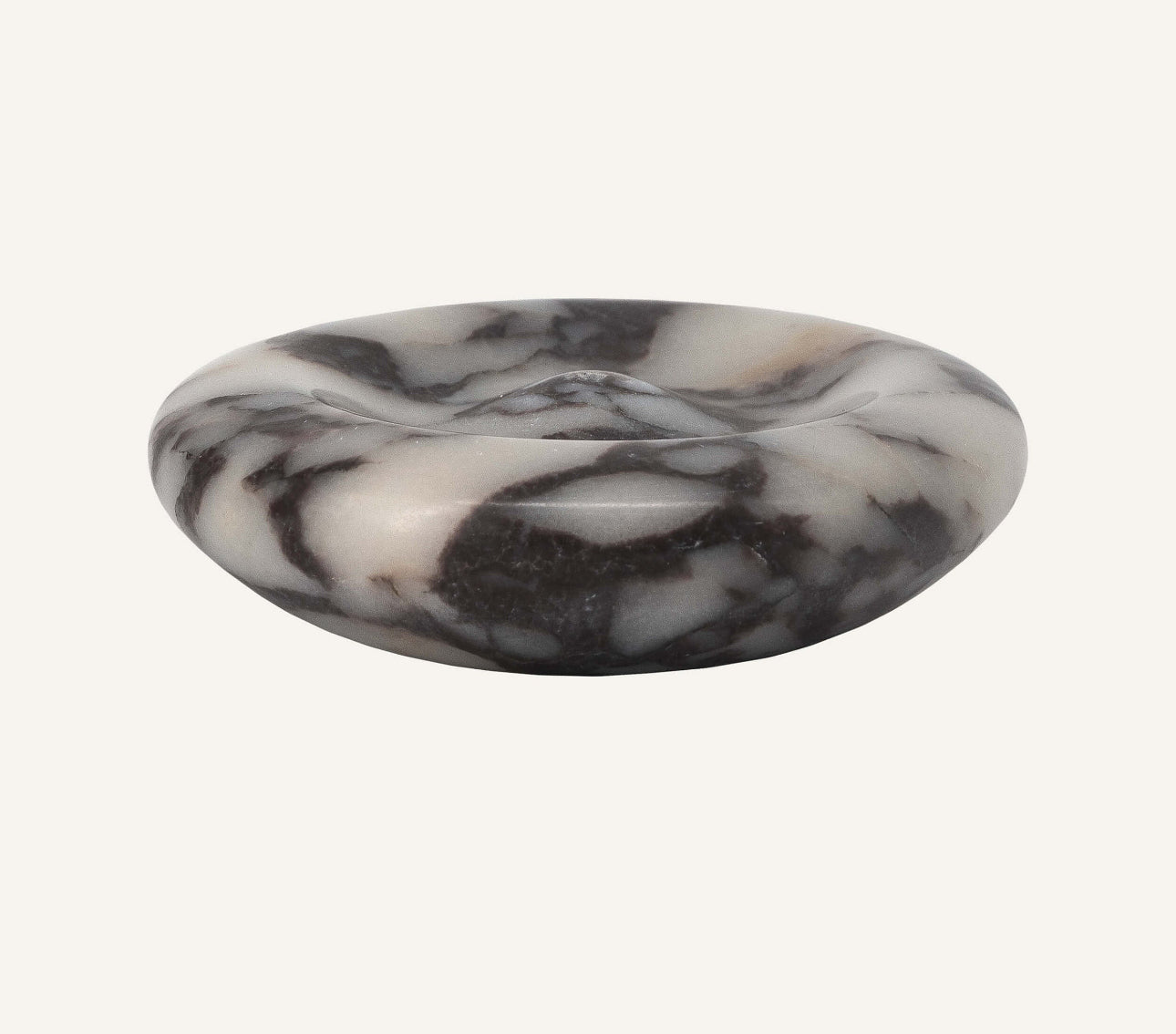 Marble Incense Holder - Round Donut Shape