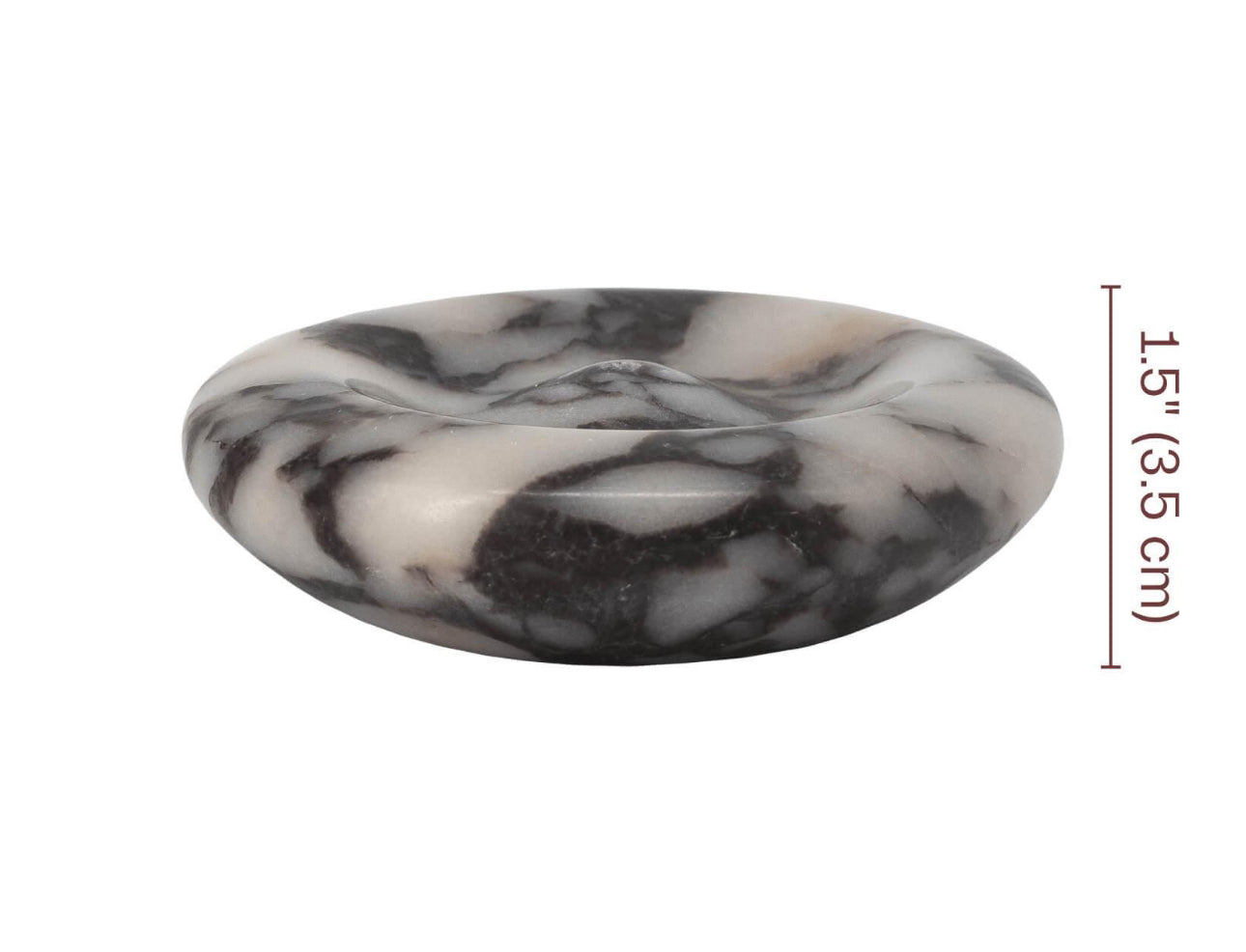 Marble Incense Holder - Round Donut Shape