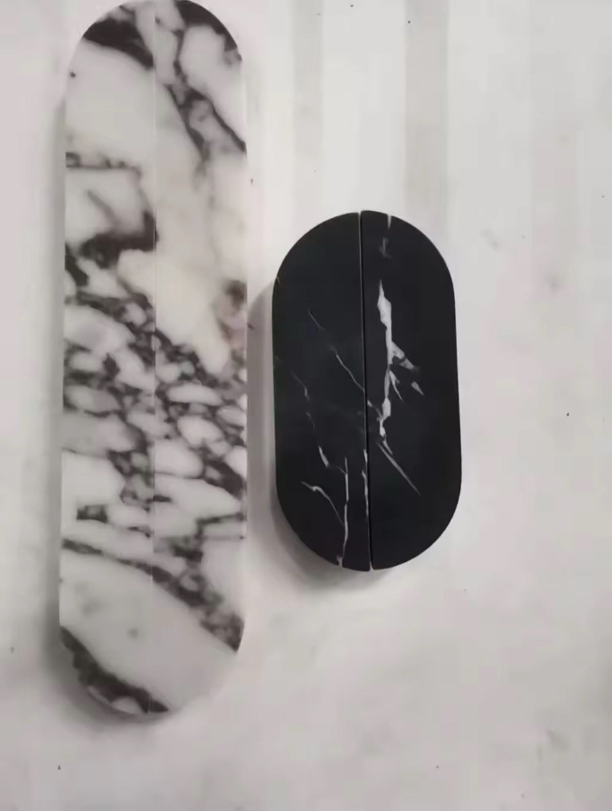 Premium Marble Cabinet Handles & Knobs Set