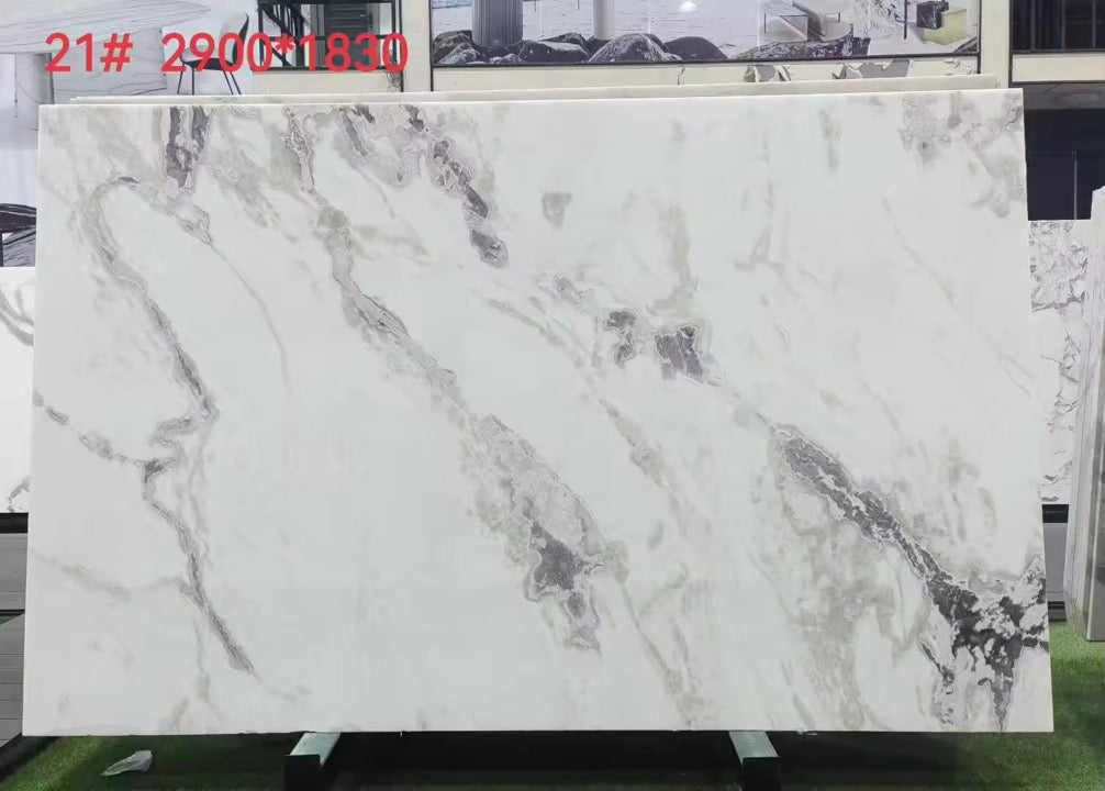 Fendi White Marble Slab